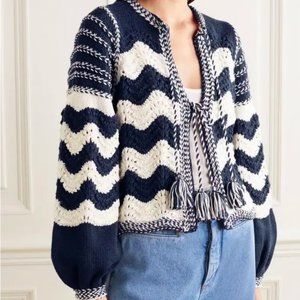 Ulla Johnson Yesenia Crocheted Cardigan 